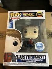 Funko Pop! Back To The Future - Marty In Jacket #1025 Funko Shop Exclusive