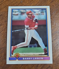 1991 Bowman #379 Barry Larkin Cincinnati Reds Silver Slugger