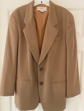 Vintage Liz Claiborne Marynarka Damska rozm. 8 Tan Made USA lata 90.