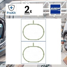 2x ORIGINAL® Ajusa 13298100 Dichtung, Ansaugkrümmer für Kia PICANTO III CEE'D