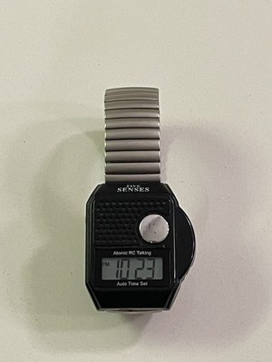 Five Senses Atomic Top Button English Talking Watch for Seniors Blind Low Vision