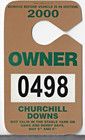 2000 CHURCHILL DOWNS HORSE OWNER WINDSHIELD HANGER — photo 1