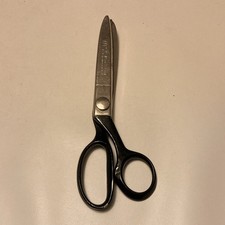 Wiss CB-7 Pinking Shears 7 1/2" Nickel plated Black Handle Made In USA
