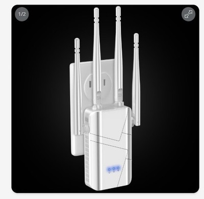 WiFi Extender Repeater for Home, 1 Tap Setup 300mbps, BRAND NEW