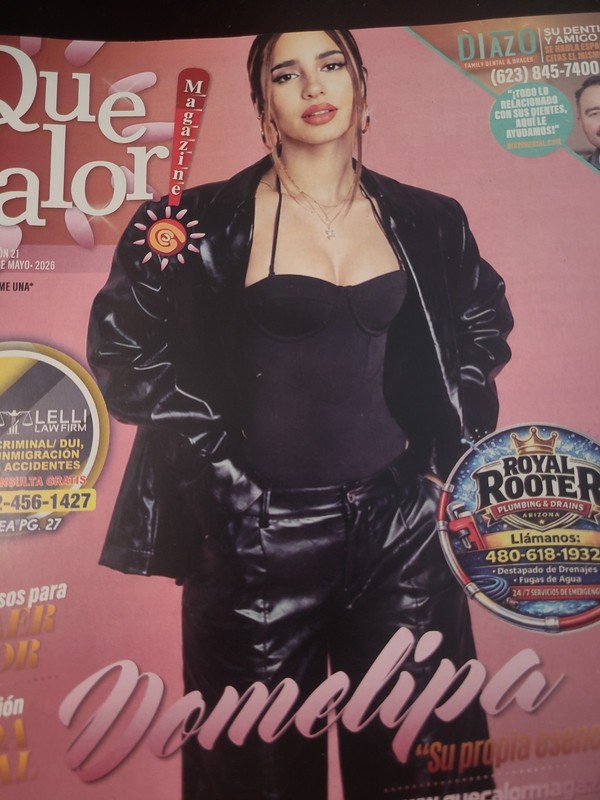 Domelipa, Tiktoker. Magazine. Free Shipping.