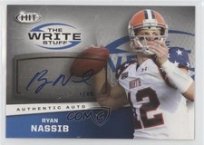 2013 SAGE Hit The Write Stuff Auto 1/25 Ryan Nassib #WSA11 Auto z5w
