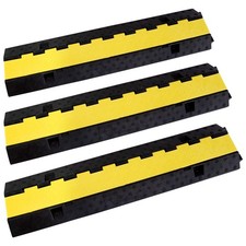 Rubber Cable Ramp Cord Cover Cable Protector Ramps Wire Hose Protective 22000...