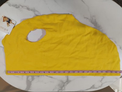 New USA GoldPaw Stretch Fleece Size 20 Sunflower Yellow Light Sweater Coat