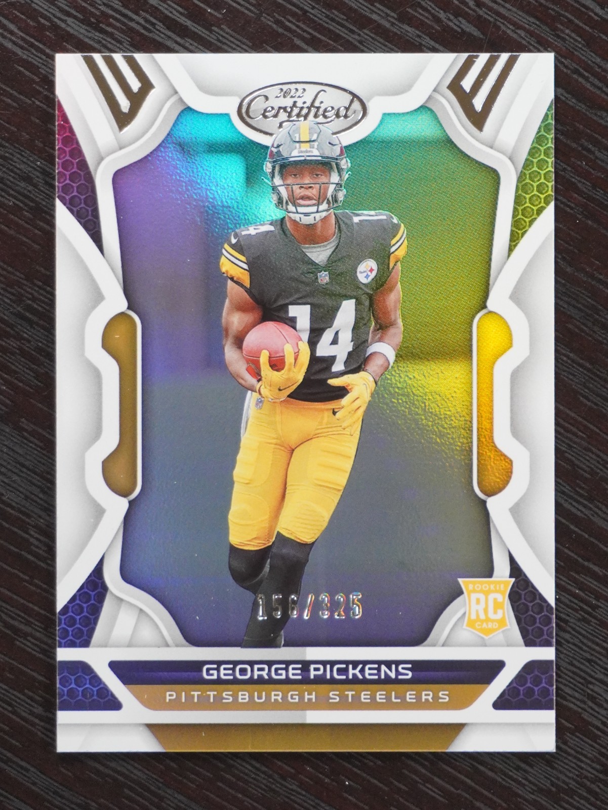 2022 Panini Certified - Rookies George Pickens #118 Mirror /325 (RC)