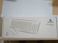JOYACCESS Wireless Keyboard Mouse Combo 2.4G Slim GOLD in Original Box NEW