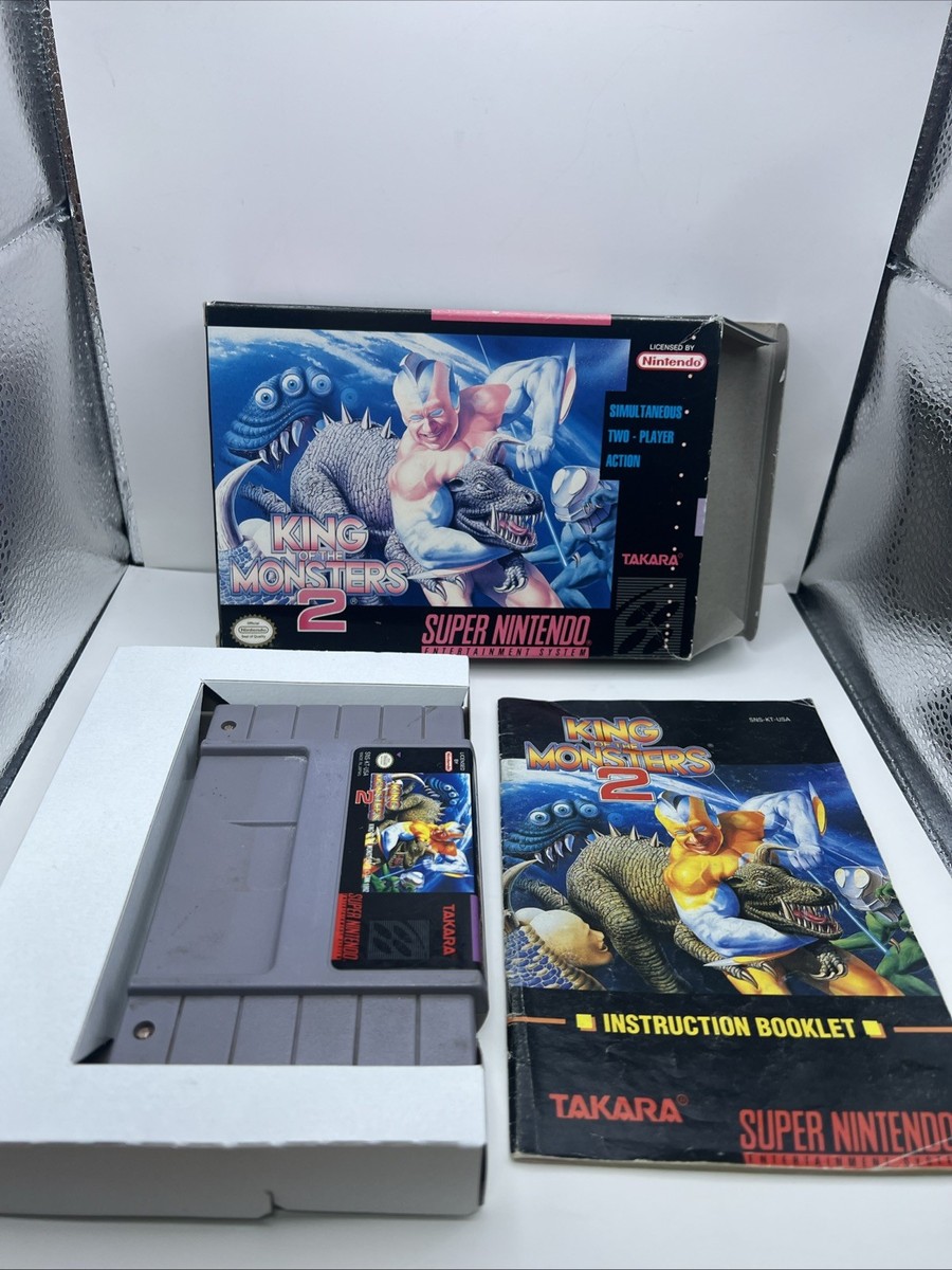 King of the Monsters 2 Super Nintendo Snes Game | eBay