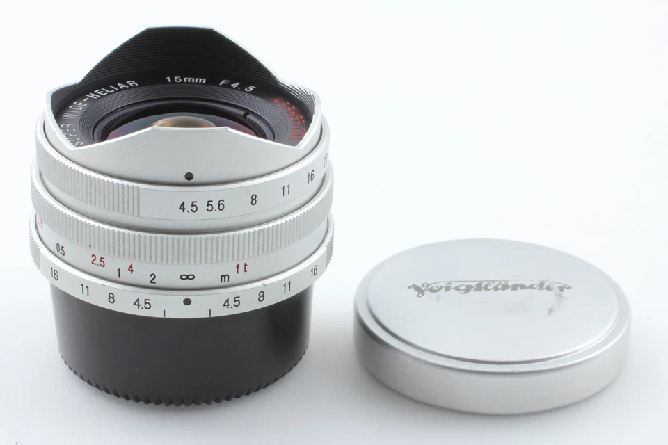 [N MINT] Voigtlander WIDE HELIAR ASPHERICAL 15mm f4.5 L39 Leica Lens From JAPAN - Image 2 of 4