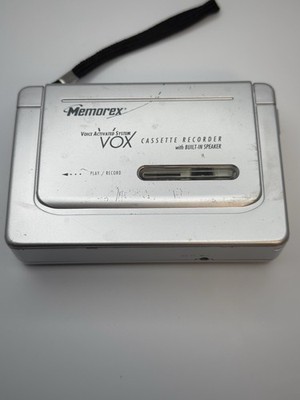 Memorex MB1055 Voice Activated VOX Cassette Tape player Recorder Speaker WORKS