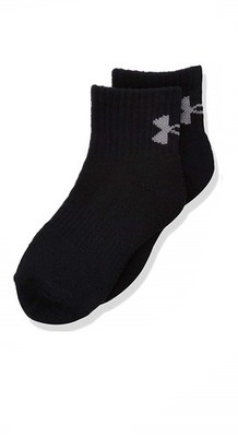 Under Armour Kinder Charged Cotton Strümpfe Socken 6er Paar Gr: M(26-32) schwarz