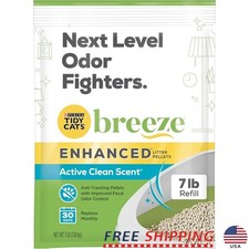 Scented Cat Litter Pellets Breeze System Dust Free Odor Control Multi Cat New