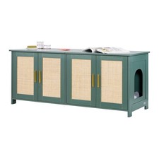 VEVOR Cat Litter Box Enclosure Furniture for Multi Cats 47.2" Fit Most Litterbox