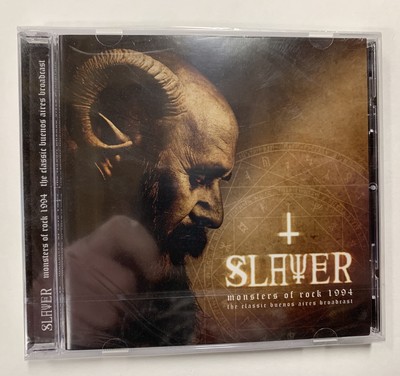 Slayer - Monsters Of Rock 1994 The Classic Buenos Aires Broadcast CD 2023 CD