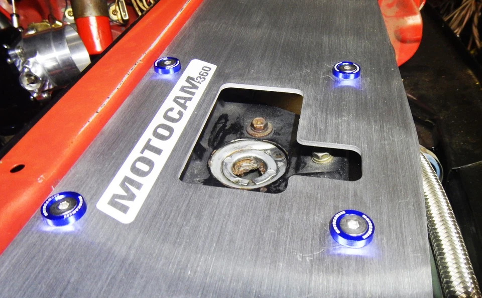 Placa de refrigeración del radiador Mitsubishi Starion Conquest panel de desviación de aire - Motocam Foto 3 de 4