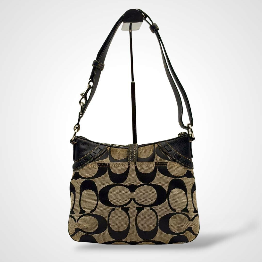 COACH Shoulder Bag Signature Y2K Vintage Auth From Ja… - Gem