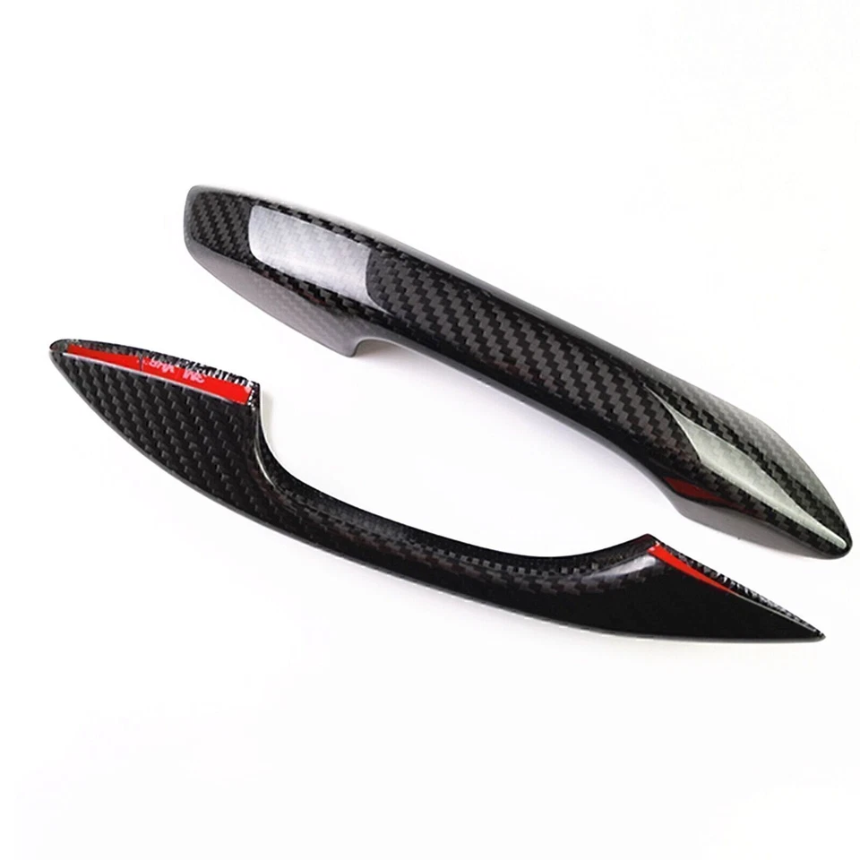 Cubiertas de manija de puerta sin orificio para Porsche 718 Boxster Cayman 2016-2020 2017 Foto 4 de 4