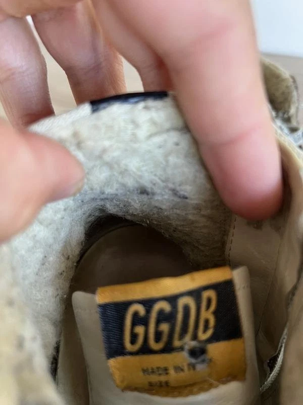 Women Golden Goose Boots Beige Suede 36 - Bild 2 von 4