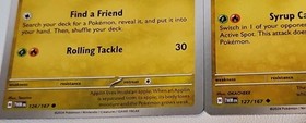 Pokekon TCG - Dipplin 127 & Applin 126 - Mint + 5 Free Code Cards