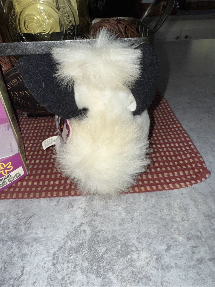 VINTAGE 1998 ELECTRONIC FURBY WHITE W/ BLACK SPOTS MODEL 70-800 W Original Box - Image 3 of 4