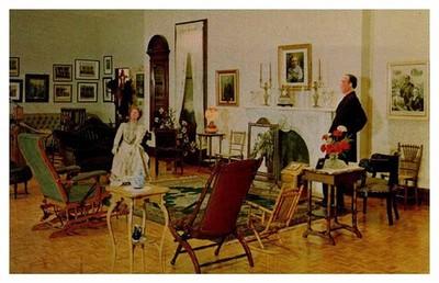Postcard MUSEUM SCENE Canton Ohio OH j/11 AR9610