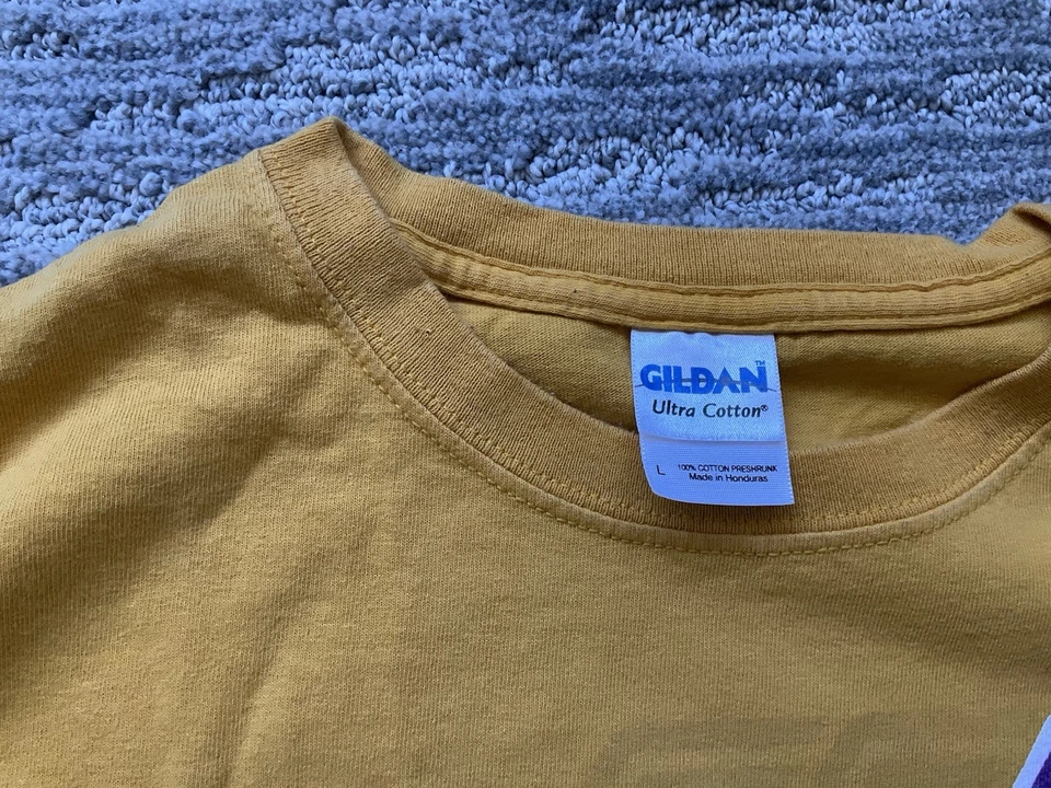 T Shirt Los Angeles Lakers 2012 Playoffs Large Vintage - Image 3 of 4