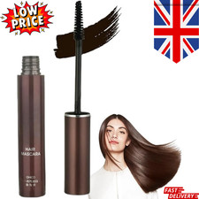 Dark Brown Root Touch Up Hair Mascara Grey Coverage Water Resistant Concealer