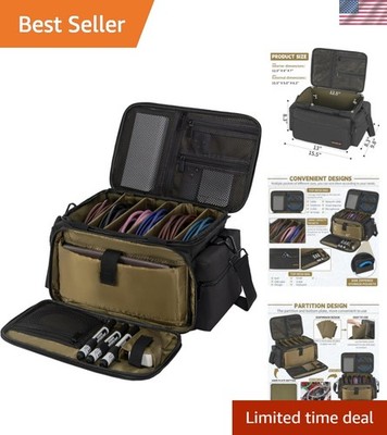 Luxury Cable File Bag for DJ Gear - Adjustable Multi-Compartment Organizer