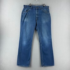 Vintage Levis Jeans Mens 36 (Fits 35x30) Orange Tab Relaxed Bootcut Made in USA