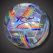 Bukayo Saka Hand Signed Football, Beckett Authenticated &pound;299