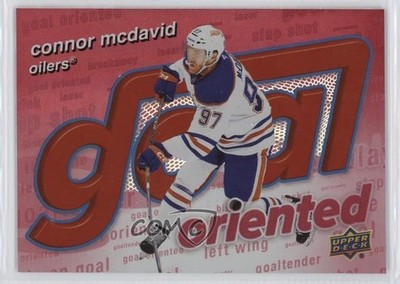 2025-26 Upper Deck Series 1 Goal Oriented Red 6/199 Connor McDavid #GO-11 1l9u