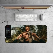 RGB Wireless Charger Custom LED Gaming Mouse Pad