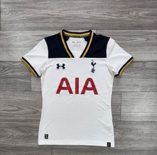 TOTTENHAM HOTSPUR 2016 2017 HOME FOOTBALL SHIRT SOCCER JERSEY UNDER ARMOUR Sz XS