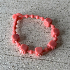 Vintage My Little Pony MLP G1 Pink Baby Ponies Baby Necklace Accessory Part