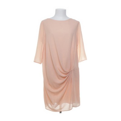 Zara Basic, Kleid, Größe: L, Beige, Einfarbig, Damen #7Fp