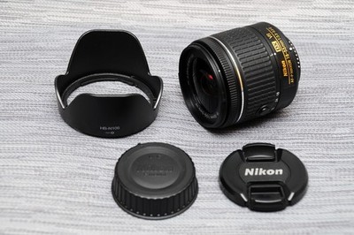 Nikon AF-P Nikkor DX VR 18-55mm 1:3.5-5.6 G '' Wie NEU ''