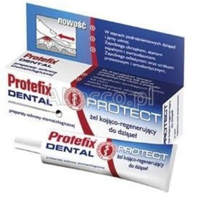 PROTEFIX DENTAL PROTECT SOOTHING AND REGENERATING GEL 10 ML