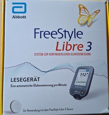 FreeStyle Libre3 Lesegerät mg/dL von Abbott NEU + OVP  VERSIEGELT !!!