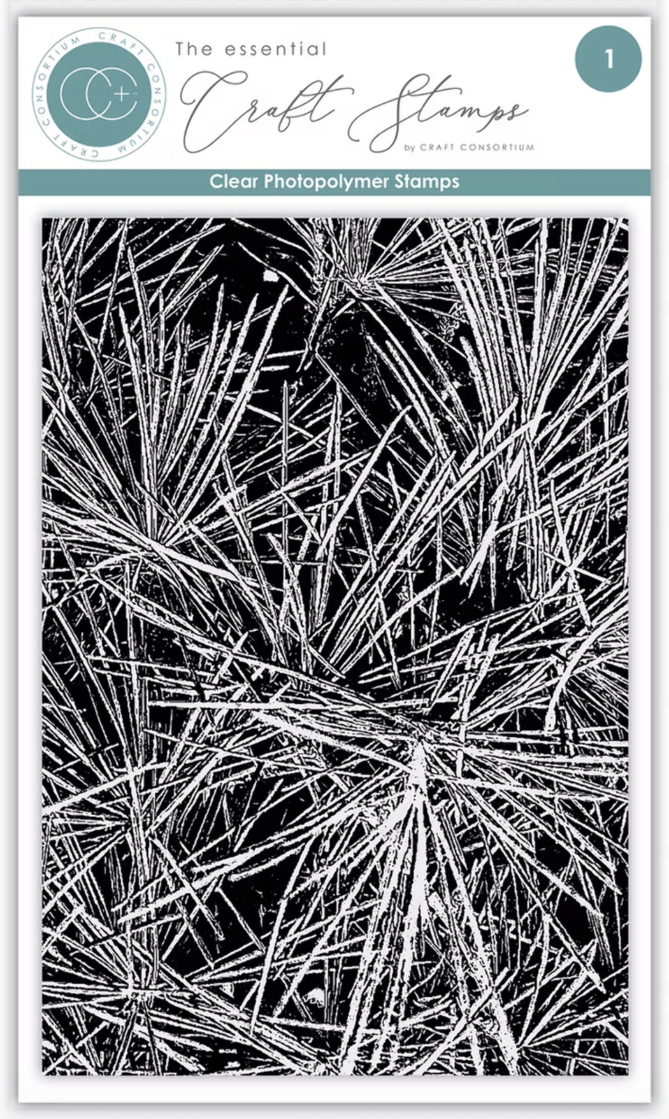 The Essential Craft Stamps - Pine Needles - Photopolymer Stamp