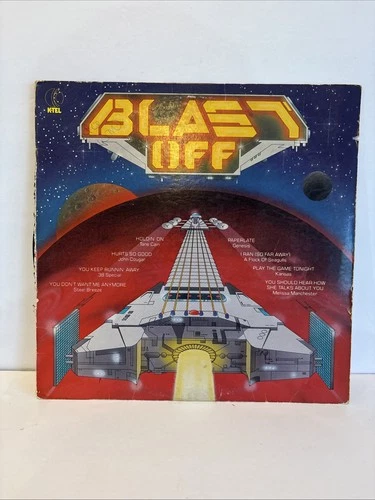 Vintage Blast Off LP 1982 K-Tel Van Halen Billy Idol Genesis Joan Jett Comp
