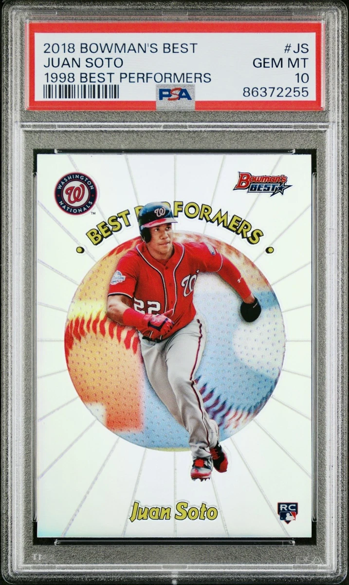 2018 Bowman's Best - Juan Soto #98BP-JS for sale | eBay