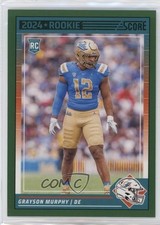 2024 Score Rookies Green Grayson Murphy #388 1cn6