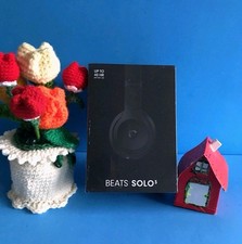  100 Authentic  Beats Dr. Dre Beats Solo3 Wireless Headphones Black Apple Chip