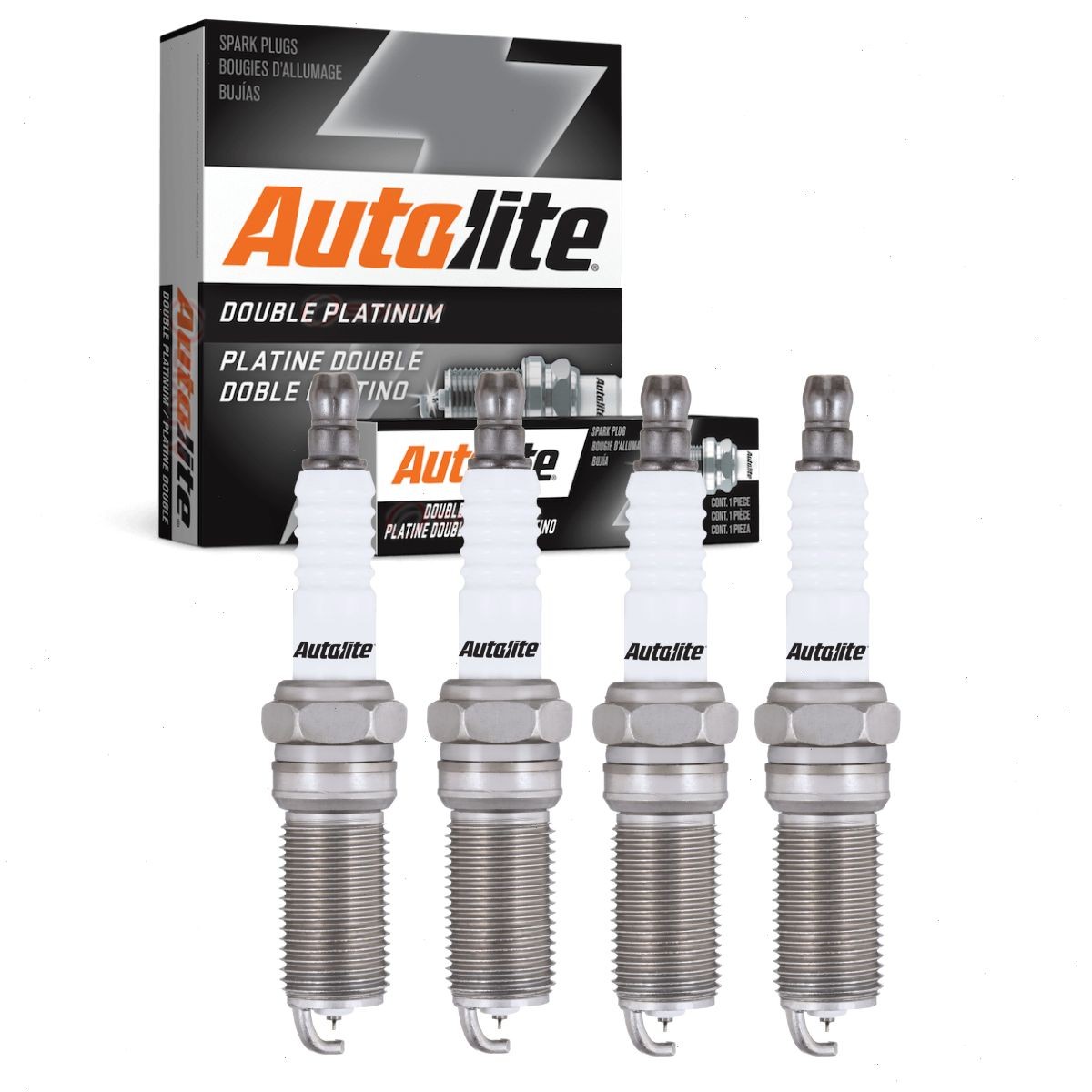4 pc Autolite Double Platinum APP5363 Spark Plugs for AYFS32YR-9 90607 mn
