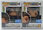 Funko POP! One Piece Monkey D Dragon #2206 CHASE & Common Chrono SE Set of 2