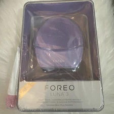 FOREO LUNA 3 Smart Facial Cleansing & Firming Massage Sensitive Skin Authenitic