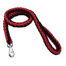 Large Dog Leash Nylon Braided Traction Rope Pet Walking Thick Hand Rope for Bull